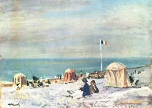 Dotted Prints: Beach Tents