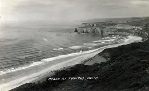 Mateo Prints: Beach at Tunitas, San Mateo County, California, USA