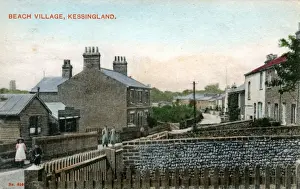Lowestoft Prints: Beach Village, Kessingland, Suffolk