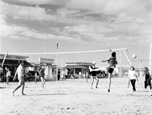 Images Dated 9th March 2012: Beach Volleyball 1950S
