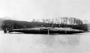 Images Dated 28th March 2011: Beached Submarine