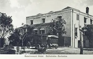 Barbados Prints: Beachmount Hotel, Bathsheba, Barbados, West Indies
