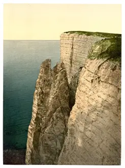 Beachy Prints: Beachy Head from above, Eastbourne, England