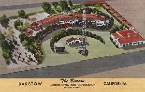 Images Dated 25th July 2017: The Beacon Motor-Hotel, Barstow, California, USA