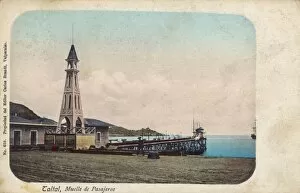 Antofagasta Gallery: Beacon tower at Taltal, Antofagasta, Chile, South America