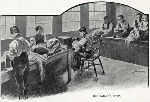 Beacon Truant Industrial School, Lichfield - Tailors Shop