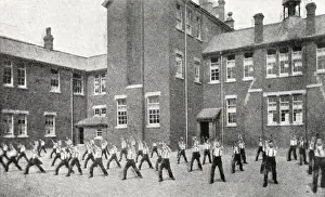 Beacon Truant Industrial School, Lichfield - Drill