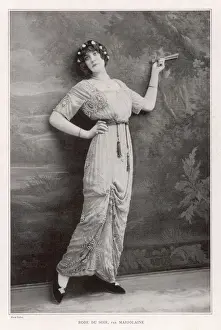 Blank Prints: Beaded Evening Robe 1913