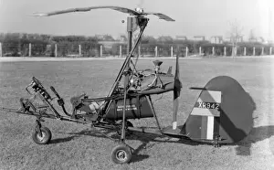 Wallis Prints: Beagle-Wallis WA-116 autogyro XR942