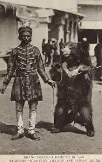 Handler Prints: Bear handler - Franco-British Exhibition