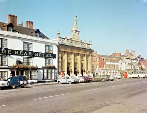 Devizes Prints: Bear Hotel and Corn Exchange, Devizes