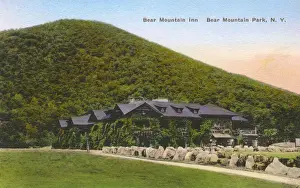 Inns Prints: Bear Mountain Inn, Bear Mountain Park, New York State, USA