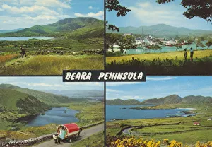 Horse Drawn Gallery: Beara Peninsula, Multi-View (horse-drawn caravan)