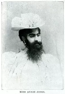The bearded lady: Miss Annie Jones 1897