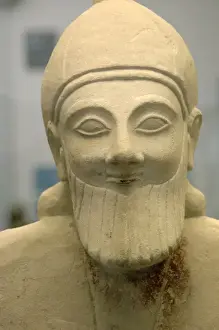 Devout Prints: Bearded workshipper. Cyprus