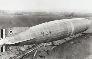 Airships Gallery: Beardmore R-34 Airship