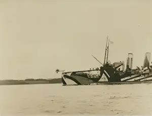 Pegasus Prints: A Beardmore SB3D taking off from HMS Pegasus (?)