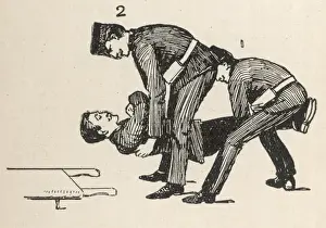 Two bearers and patient (1 of 2)