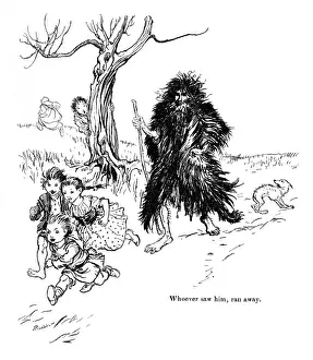 Rackham Prints: Bearskin fairy tale