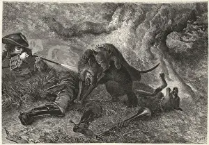 1767 Prints: Beast / Gevaudan / 1873