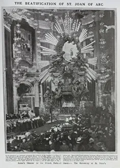 Peters Prints: Beatification of Joan of Arc, St. Peter's