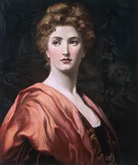 Beatrice Prints: Beatrice, by Frank Dicksee