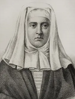 Lithography Collection: Beatriz Galindo (1465-1535), called La Latina
