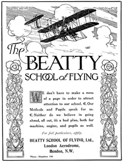 Beatty Prints: The Beatty School Of Flying