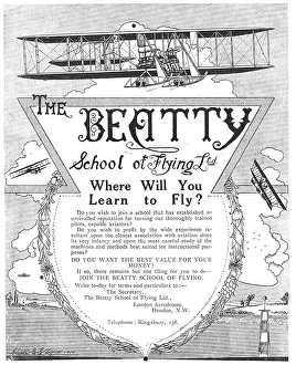 Beatty Prints: The Beatty School Of Flying