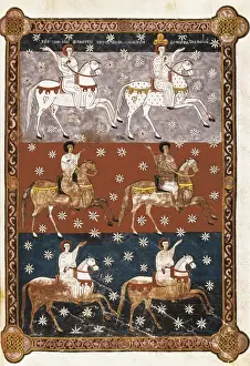 Beatus of Liebana. 10th c. Sheet 150. Death of