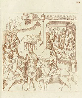 1400s Prints: Beauchamp receives a challenge to fight