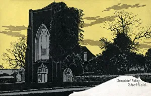 Dusk Prints: Beauchief Abbey, Sheffield