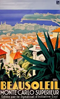 Monaco Prints: Beausoleil, Monte Carlo, Monaco