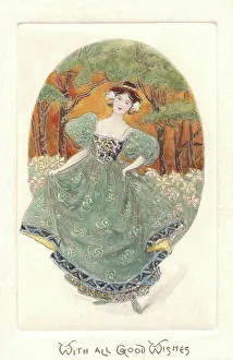 Brocade Prints: Beautiful Dancer