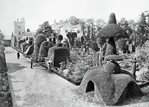Scheme Prints: The beautiful gardens of Levens Hall