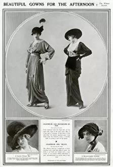 Images Dated 1st September 2016: Beautiful gowns for the afternoon 1913