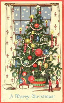 Images Dated 29th March 2012: Beautifully decorated Christmas tree