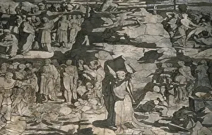 Cinquecento Prints: BECCAFUMI, Domenico (1484-1551). Moses Showing