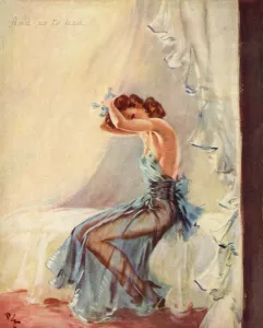 Nightie Gallery: And So To Bed by David Wright