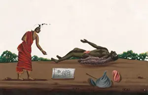 Nails Prints: On a Bed of Nails