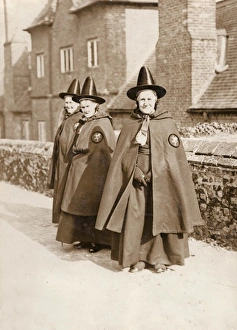 Three bedeswomen of Castle Rising, Norfolk Three bedeswomen of Castle Rising, Norfolk