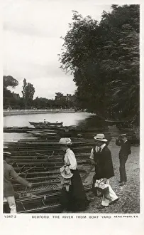 Bedford, Bedfordshire - The River seen from the Boat Yard