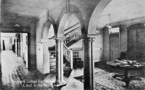 Floorboards Prints: Bedford College for Women, Regents Park, London