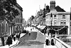 Bedfordshire Prints: Bedford High Street early 1900s