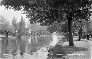 Suspension Prints: Bedford Suspension Bridge