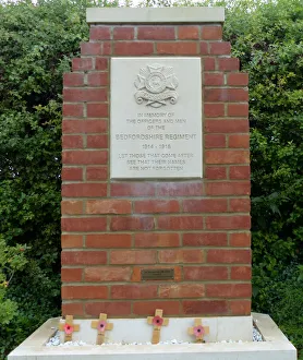 Commonwealth Prints: Bedfordshire Regiment Memorial, Tyne Cot, CWGC Cemetery