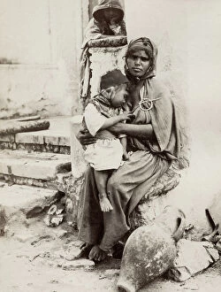 Juvenile Collection: Bedouin family, north Africa