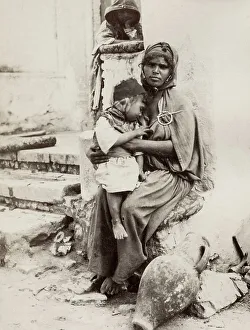 Parent Prints: Bedouin family, north Africa