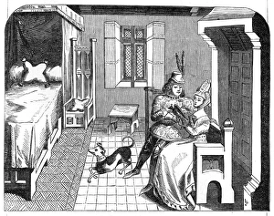 Images Dated 25th January 2012: Bedroom / 12th Century