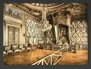 Antoinette Gallery: Bedroom of Marie Antoinette, Fontainebleau Palace, France